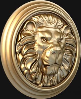 3D model Lion's head (STL)