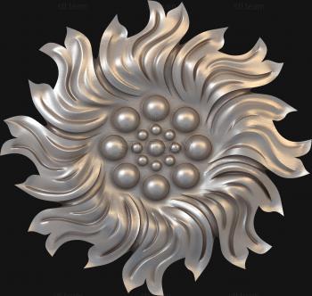 3D model Pearl sun (STL)