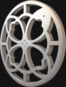 3D модель Клевер резной (STL)