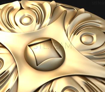 3D модель Златоцвет (STL)