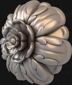 3D модель Листья-черепашки (STL)