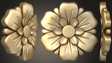 3D model Terry daisy (STL)