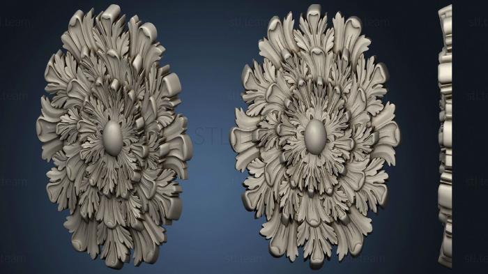 3D модель Розетка комода (STL)