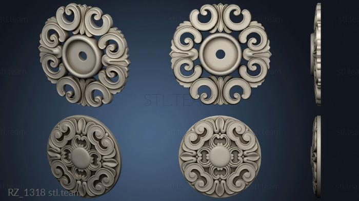 3D model Decorated handle (STL)