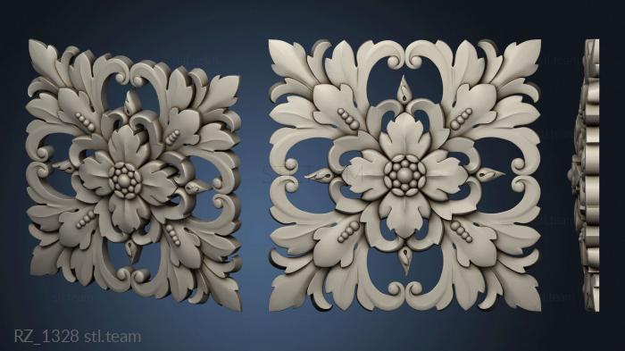 3D model Flower-shaped decor (STL)