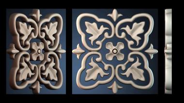 3D модель ROZETKA_1337 (STL)