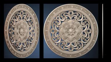 3D модель ROZETKA_1353 (STL)