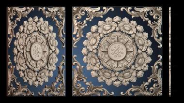 3D модель ROZETKA_1358 (STL)