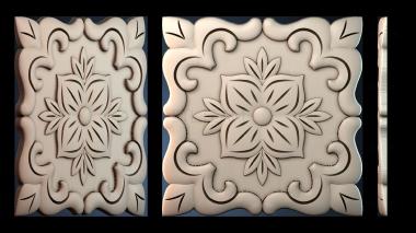 3D модель ROZETKA_1369 (STL)