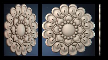 3D модель ROZETKA_1381 (STL)