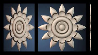 3D модель ROZETKA_1385 (STL)