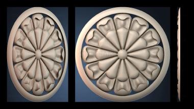 3D модель ROZETKA_1386 (STL)