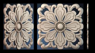 3D модель ROZETKA_1389 (STL)