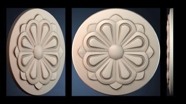 3D модель ROZETKA_1399 (STL)