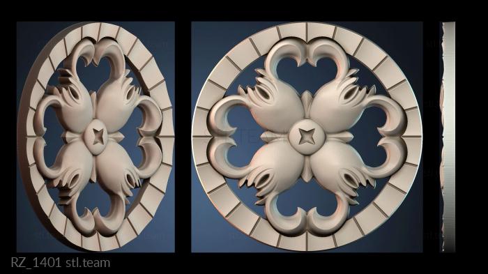 Розетки RZ_1401