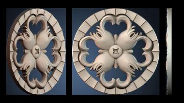 3D модель ROZETKA_1401 (STL)