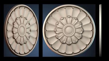 3D модель ROZETKA_1403 (STL)