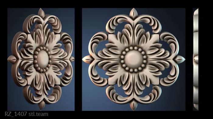 Розетки RZ_1407