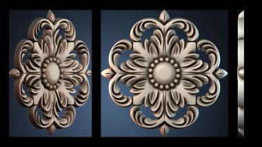 3D модель ROZETKA_1407 (STL)