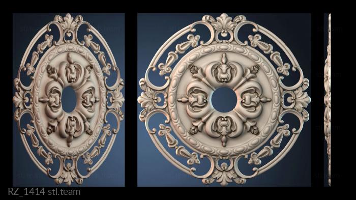 Розетки RZ_1414