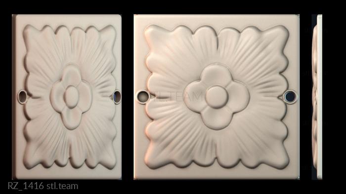 Розетки RZ_1416