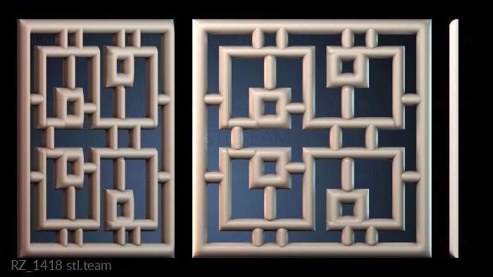 Розетки RZ_1418