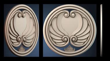 3D модель ROZETKA_1435 (STL)