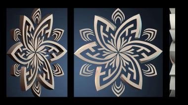 3D модель ROZETKA_1457 (STL)