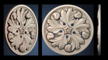 3D модель ROZETKA_1477 (STL)