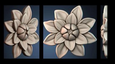 3D модель ROZETKA_1481 (STL)