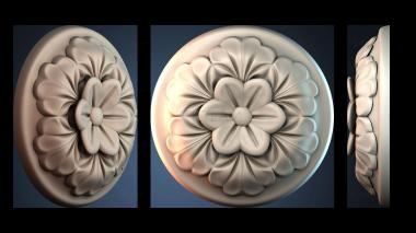 3D модель ROZETKA_1501 (STL)