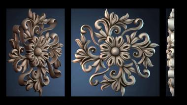 3D модель ROZETKA_1513 (STL)