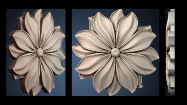 3D модель ROZETKA_1518 (STL)