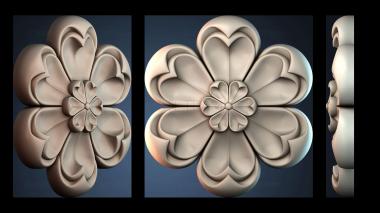 3D модель ROZETKA_1520 (STL)