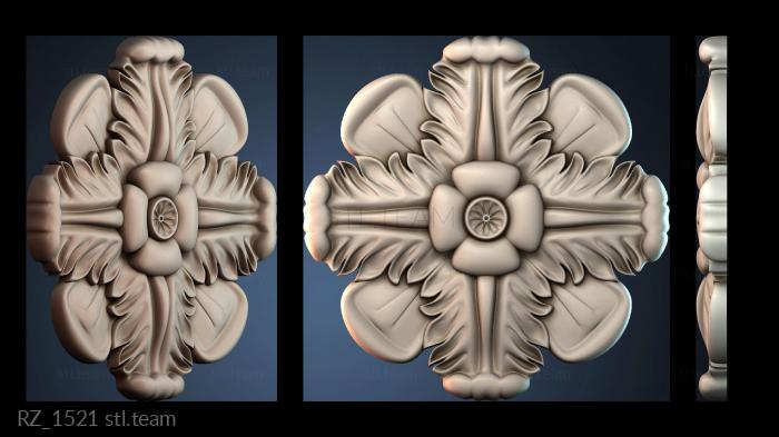 Розетки RZ_1521