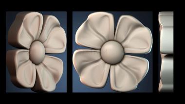 3D модель ROZETKA_1555 (STL)