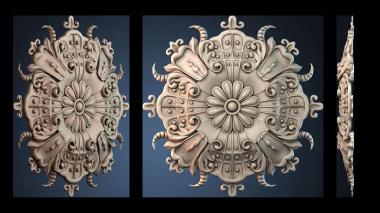 3D модель ROZETKA_1575 (STL)