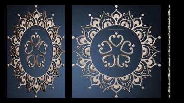 3D модель ROZETKA_1600 (STL)