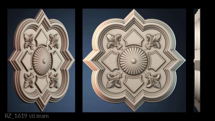 Розетки RZ_1619