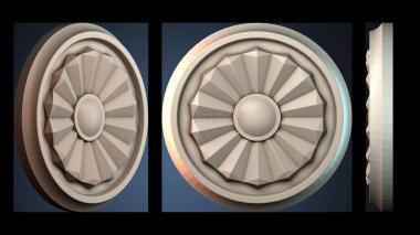 3D модель ROZETKA_1623 (STL)