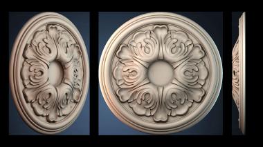 3D model Circular disk pattern (STL)