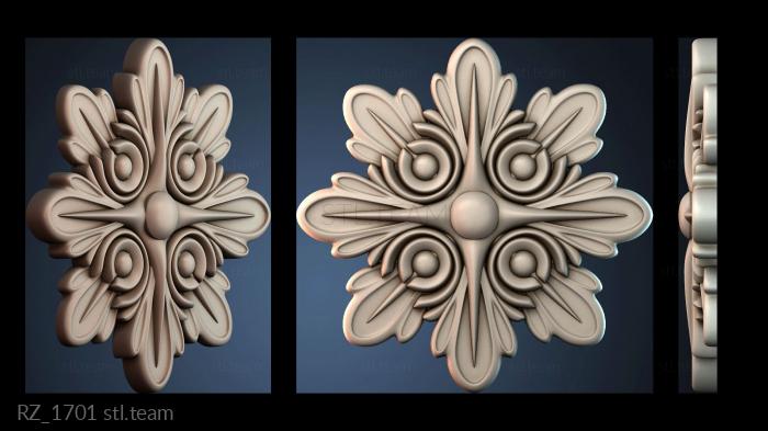 Розетки RZ_1701