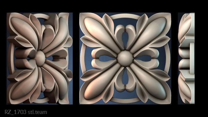 Розетки RZ_1703