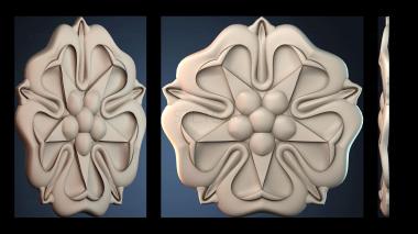 3D модель ROZETKA_1750 (STL)