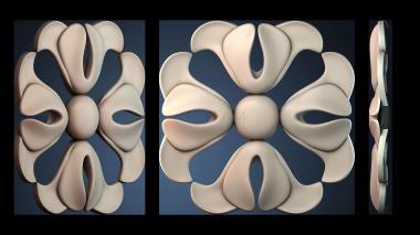 3D модель ROZETKA_1798 (STL)