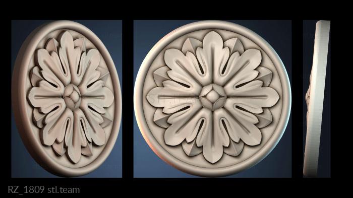 Розетки RZ_1809