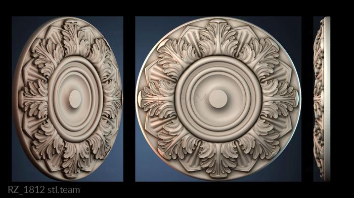 Розетки RZ_1812