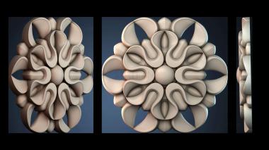 3D модель ROZETKA_1821 (STL)