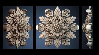 3D модель ROZETKA_1827 (STL)