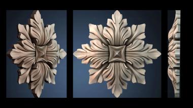 3D model ROZETKA_1828 (STL)